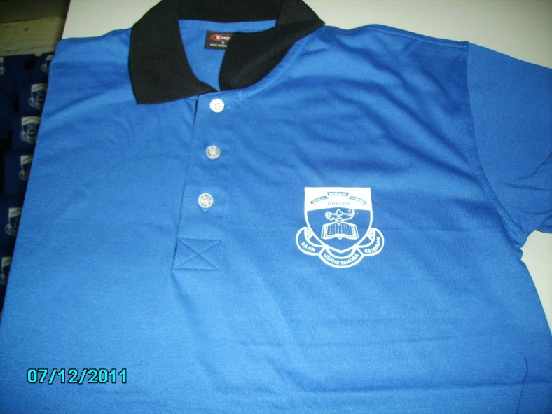 tshirt sekolah