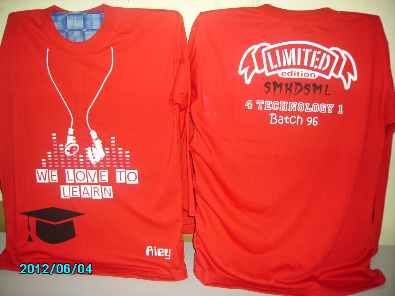 t shirt kelas