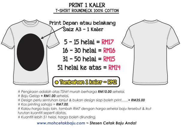 Cetak Tshirt