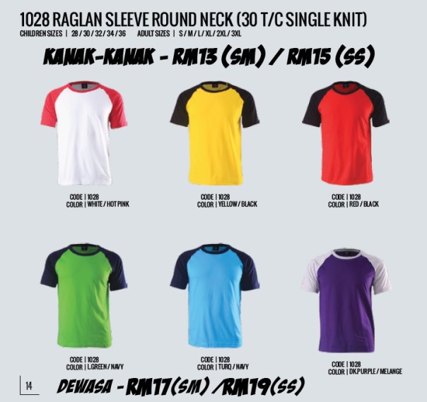 Kod 1028 Raglan Enzo