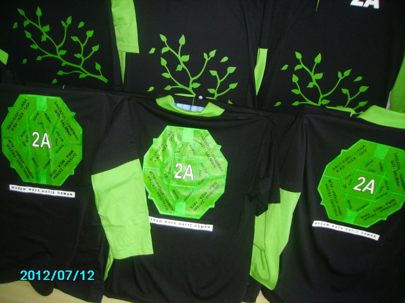 contoh design baju kelas