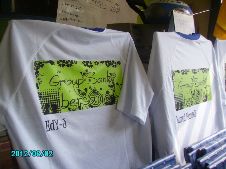 tshirt cetak grup