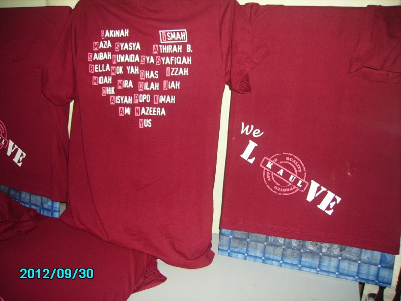 tshirt kelas