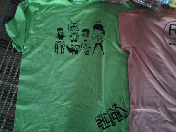 tshirt running man cetak