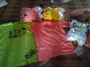 cetak baju running man