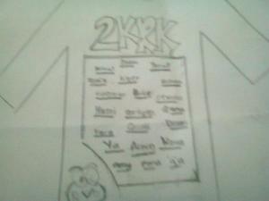 Design Baju Fatin Belakang Asal