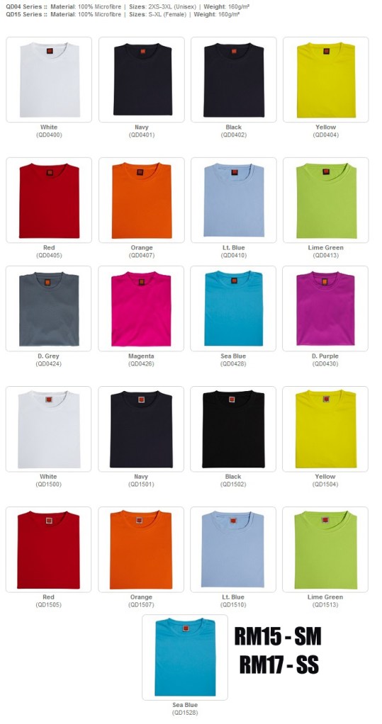 microfiber oren sport round neck