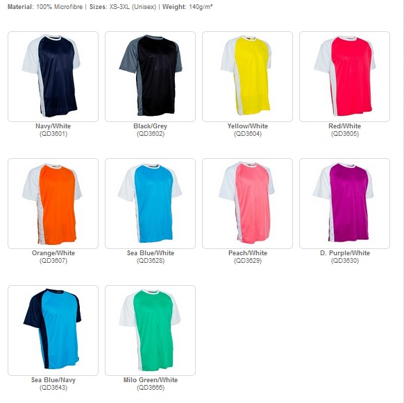 tshirt microfiber oren sport