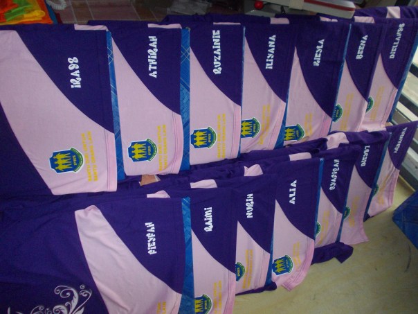 cetak baju kelab