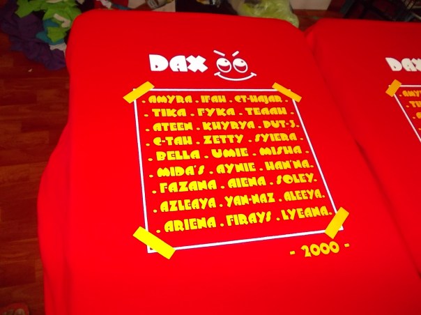 tshirt kelas