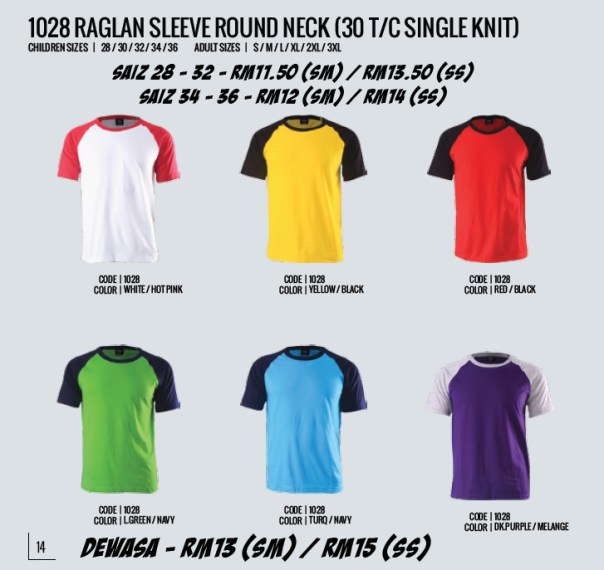 Kod 1028 Raglan enzo