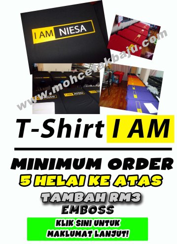 Iklan TShirt I AM 4