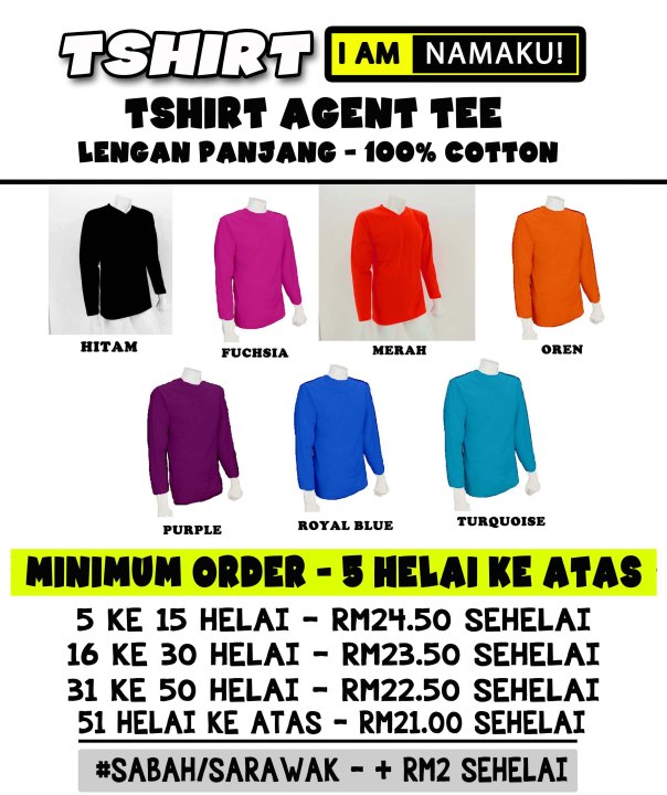 TShirt I AM Long Sleeve Agent Tee 2