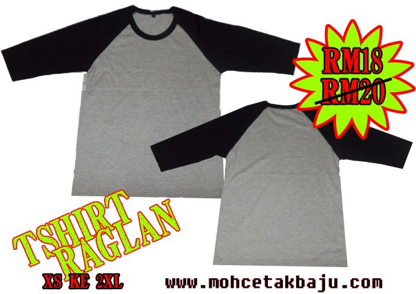 Design Baju Raglan 2015