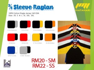 Baju Raglan matahari