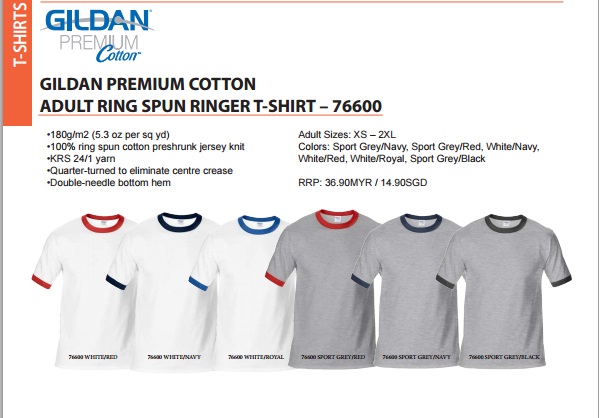 Baju Gildan Roundneck 76600